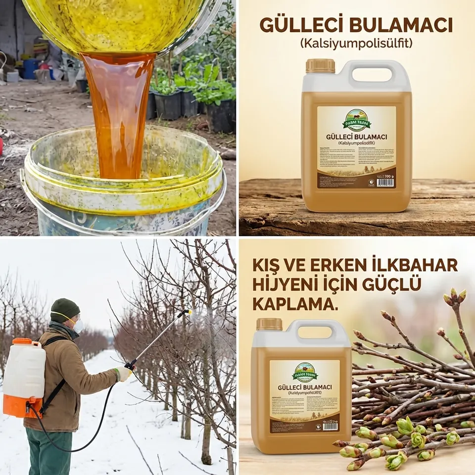 Gülleci Bulamacı (Kalsiyumpolisülfit) – kireç kükürt bulamacı