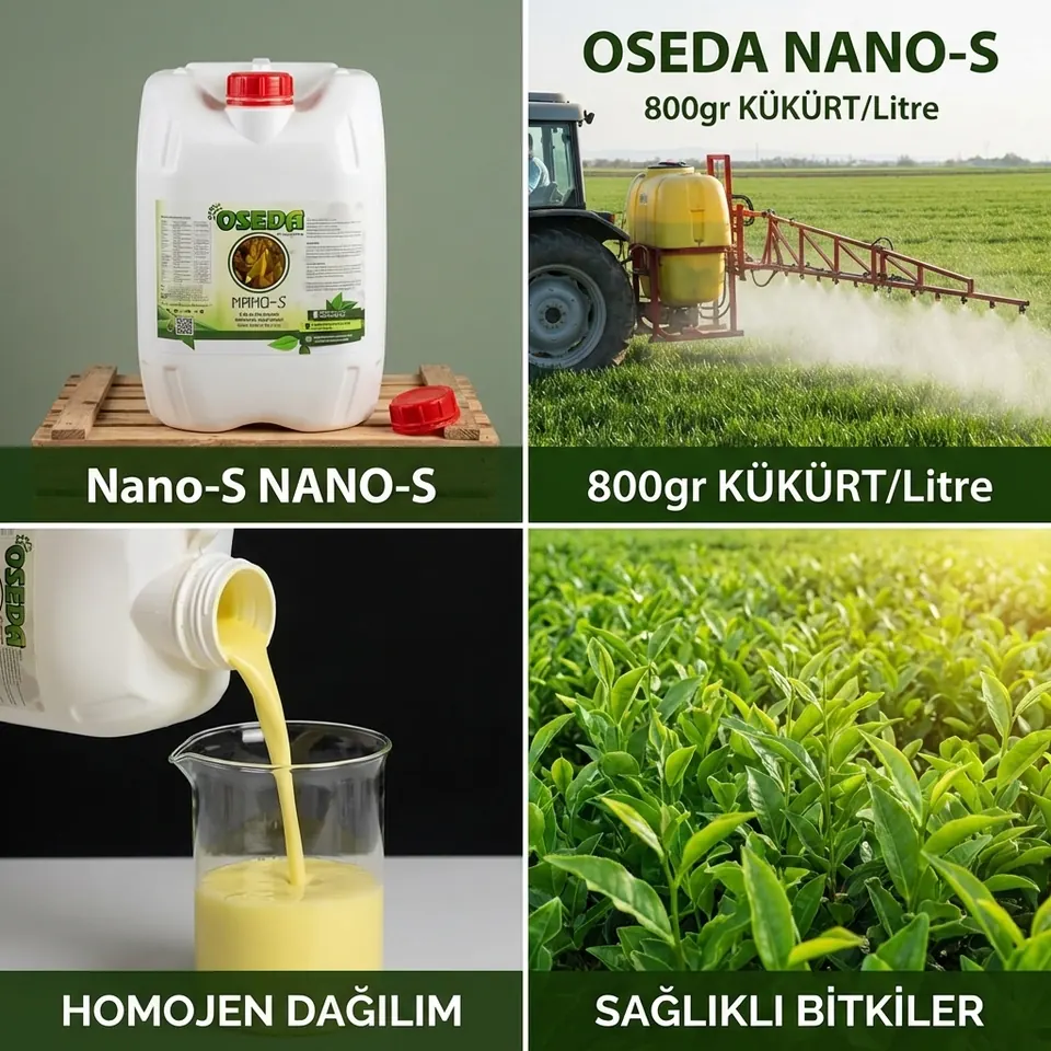 Nano-S S-80 SC Elementel Sıvı Kükürt – toprak pH düşürücü