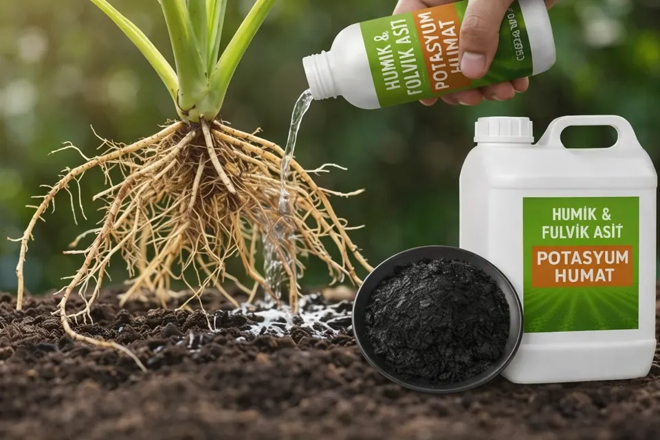 Organo Black Fleksi Potasyum Humat – suda çözünür humat