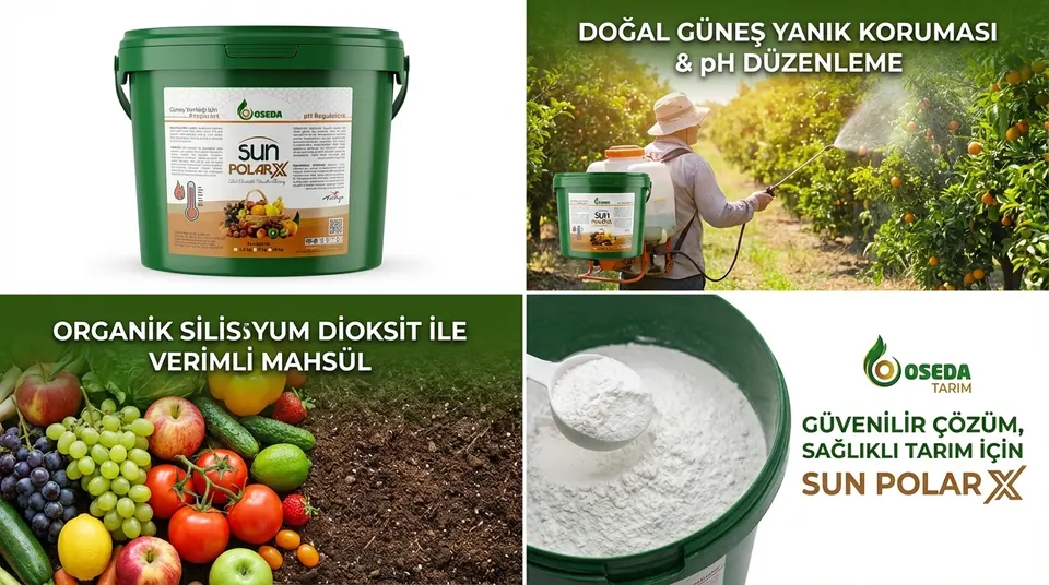 Sun Polar X Diatomit İçerikli Organik Silisyum Dioksit – silisyum gübresi